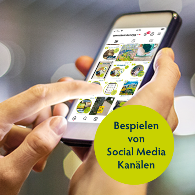 Bespielung Social-Media-Kanäle