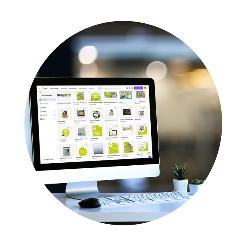 Grafiken mit Canva erstellen