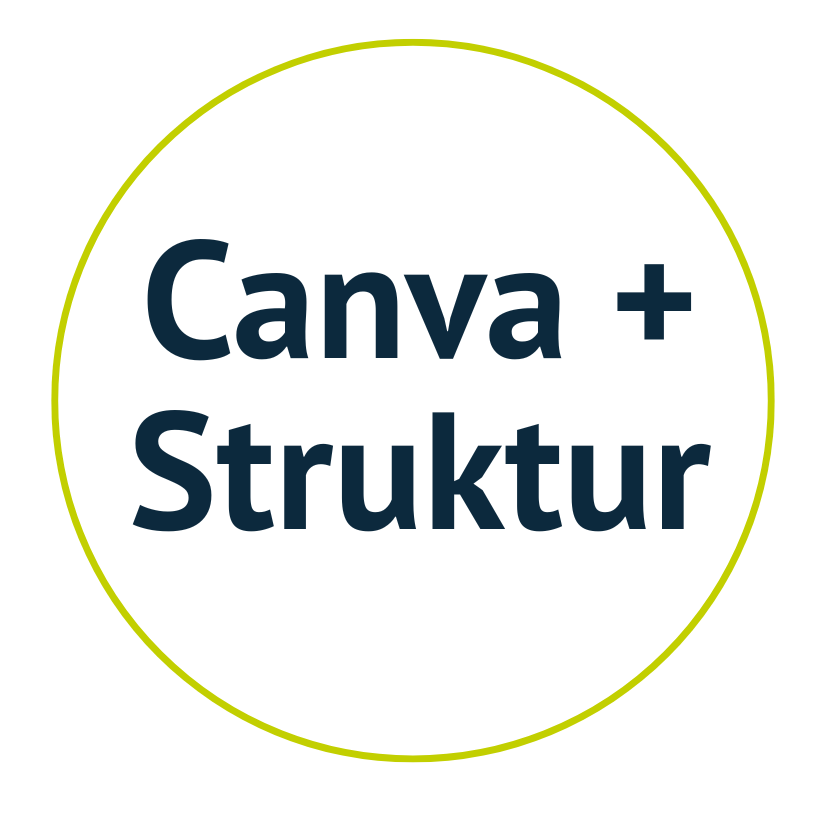 Canva und Struktur